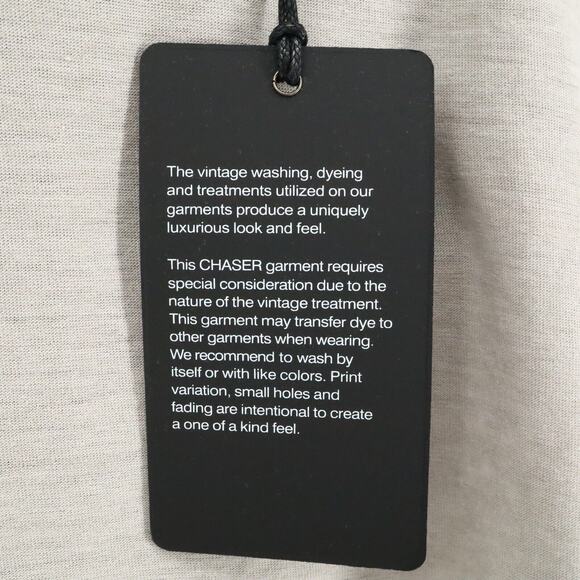 Chaser Top Womens Medium Gray Blouse Stretch Knit Open Back Sleeveless New - Picture 9 of 14